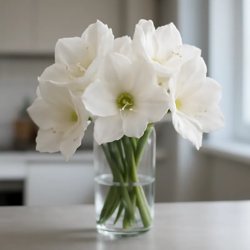 Amaryllis - weiss - Bild 3
