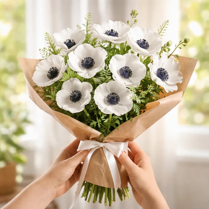 Anemone - weiss - Bild 3