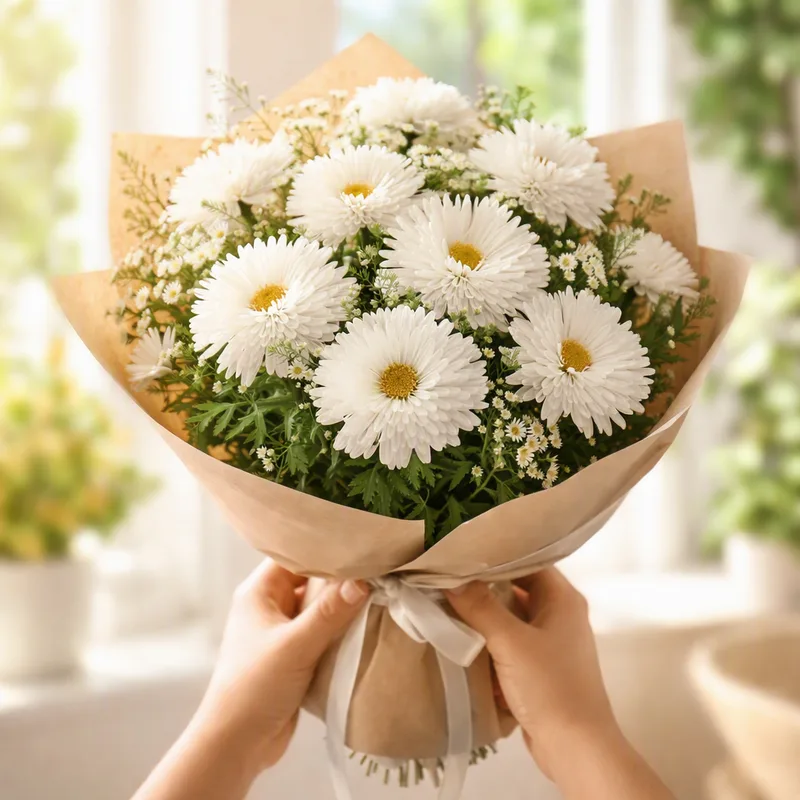 Aster - weiss - Bild 3