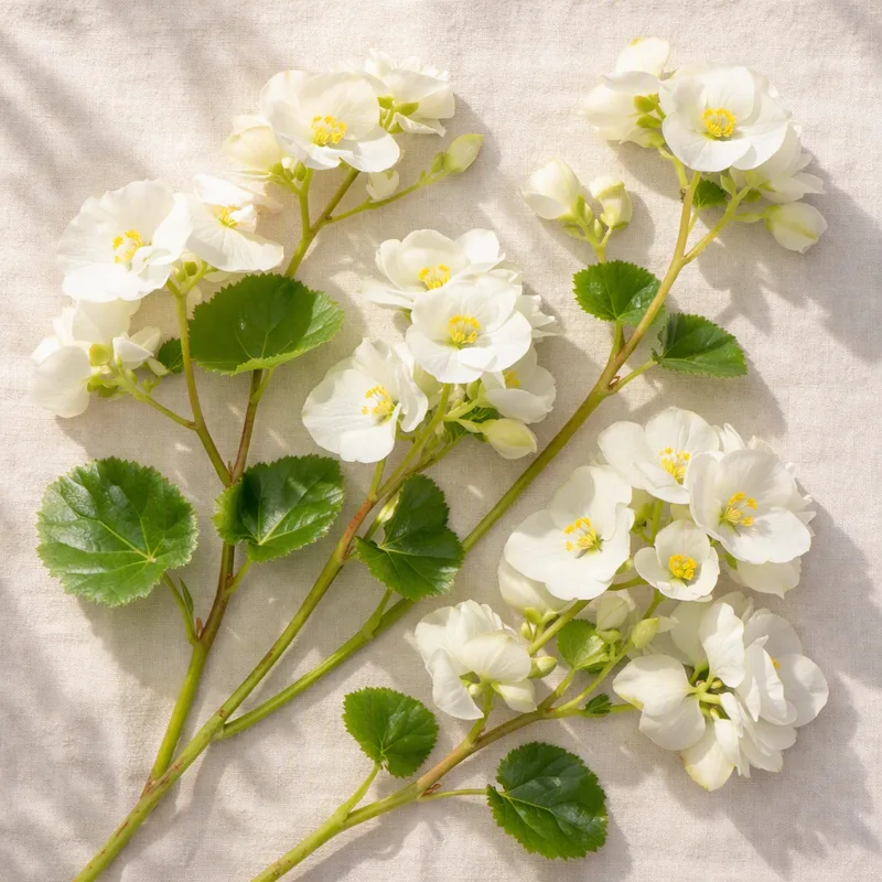Begonie - weiss - Bild 4