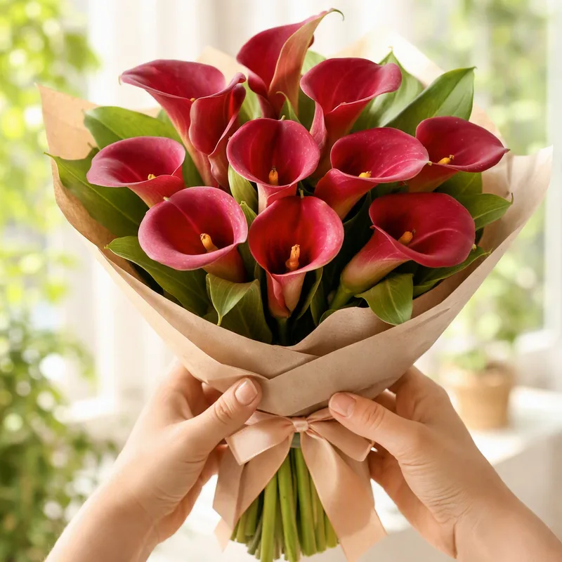 Calla - rot - Bild 3