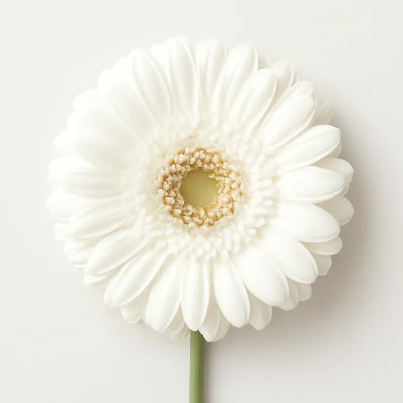 Gerbera - weiss