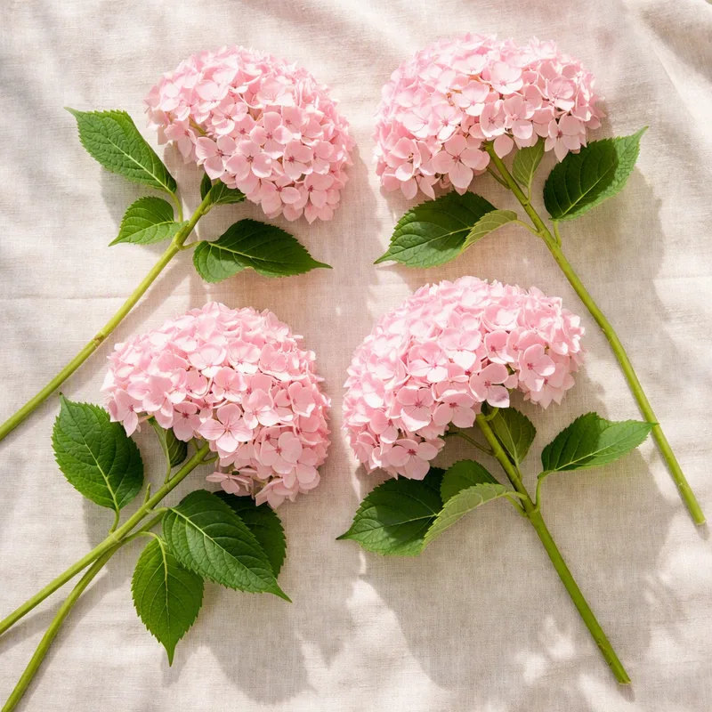 Hortensie - rosa - Bild 4