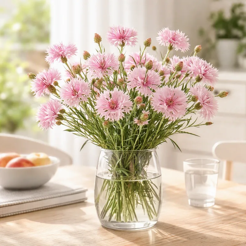 Kornblume - rosa - Bild 2