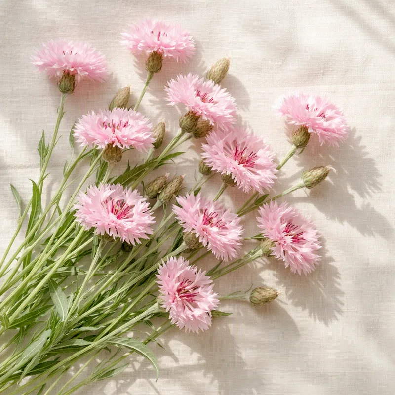 Kornblume - rosa - Bild 4