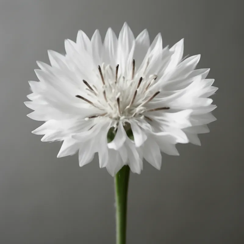Kornblume - weiss