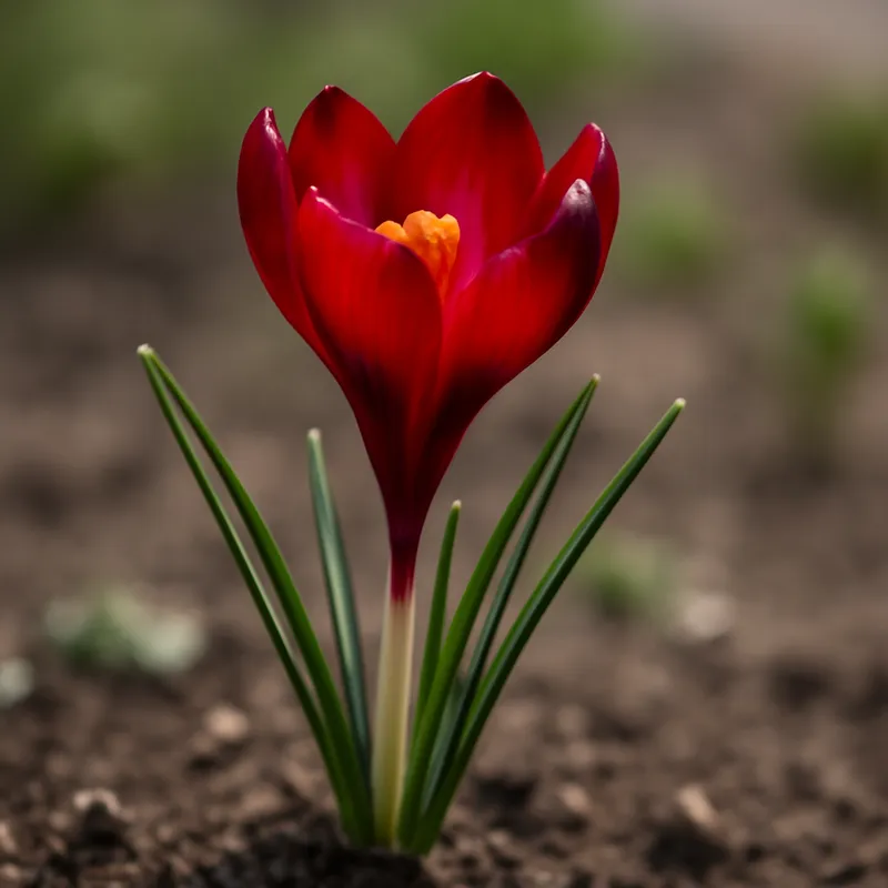 Krokus - rot - Bild 4