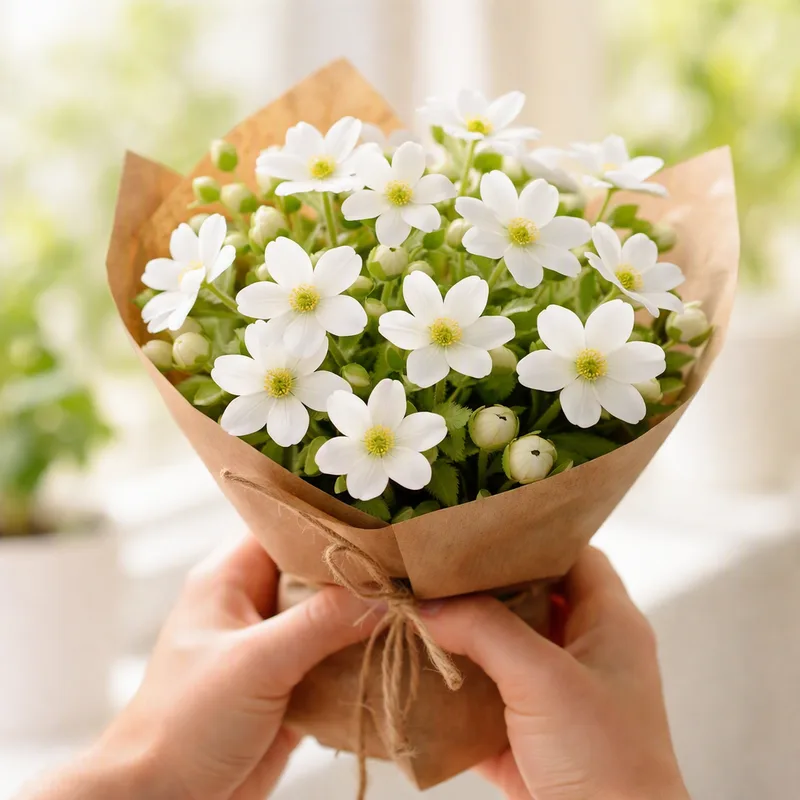 Leberblümchen - weiss - Bild 3
