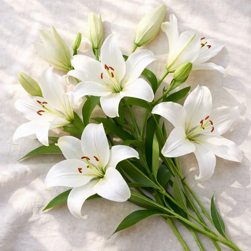 Lilie - weiss - Bild 4