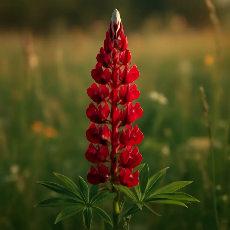 Lupine - rot - Bild 4