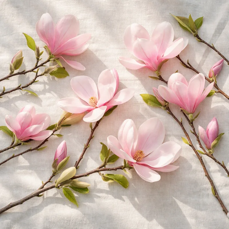 Magnolie - rosa - Bild 4