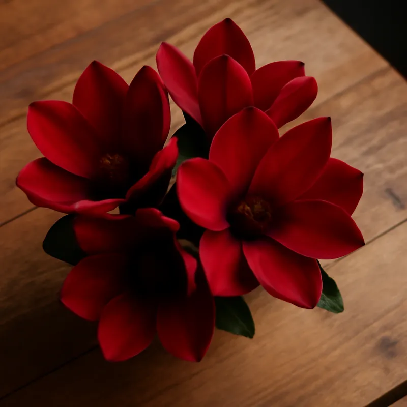 Magnolie - rot - Bild 3