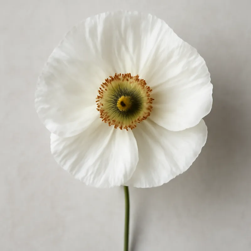 Mohn - weiss