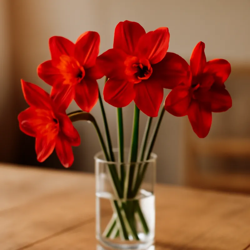 Narzisse - rot - Bild 3
