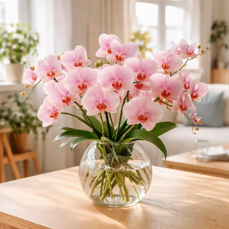 Orchidee (Brautorchidee) - rosa - Bild 2