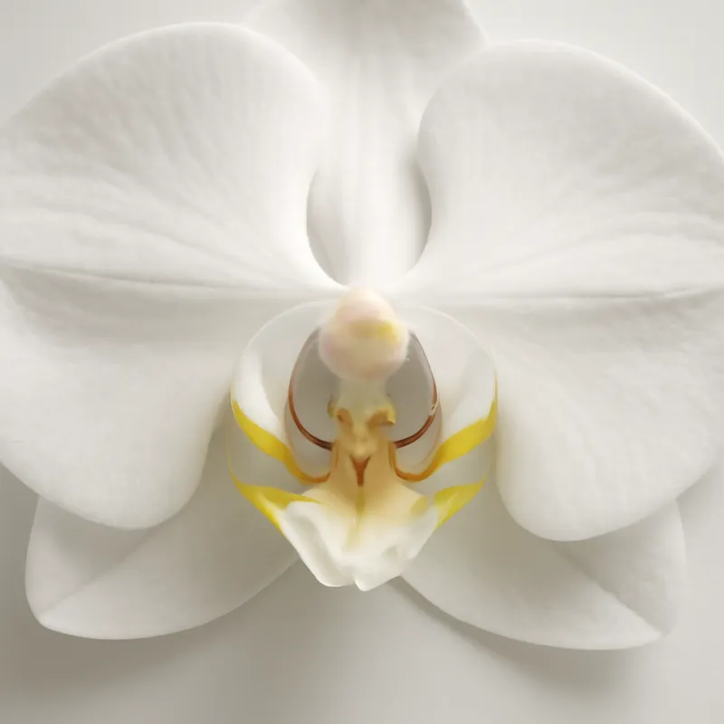 Orchidee (Brautorchidee) - weiss - Bild 2