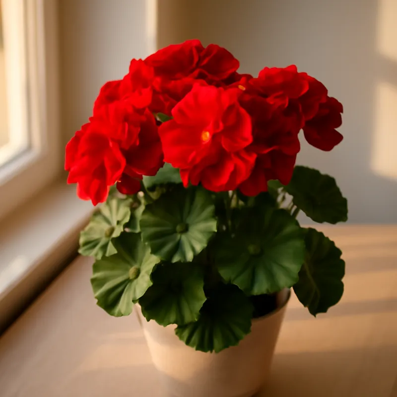 Pelargonie - rot - Bild 3