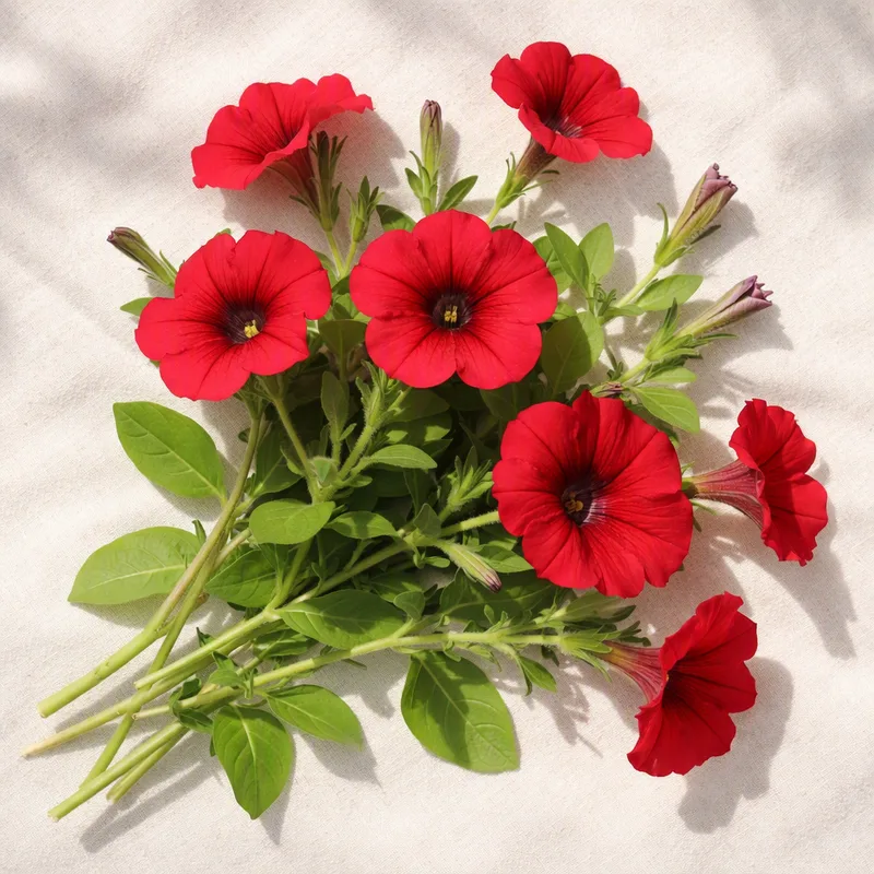 Petunie - rot - Bild 4