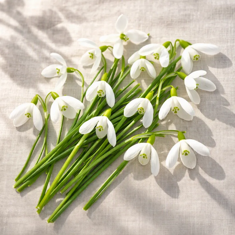Schneeglöckchen - weiss - Bild 4
