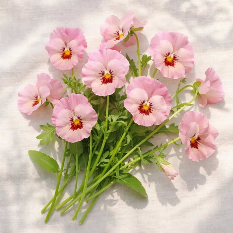 Stiefmütterchen - rosa - Bild 4