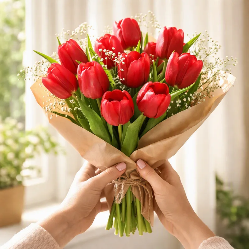 Tulpe - rot - Bild 3