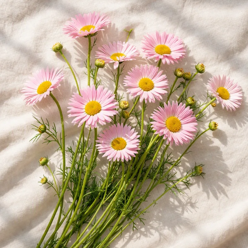 Wiesenmargerite - rosa - Bild 4