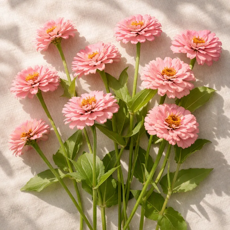 Zinnie - rosa - Bild 4